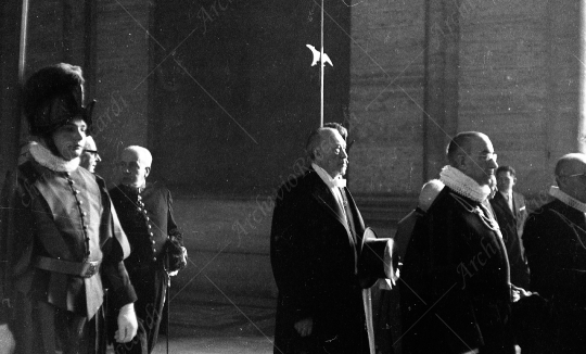 Adenauer - 1960 Adenauer in visita dal papa-024