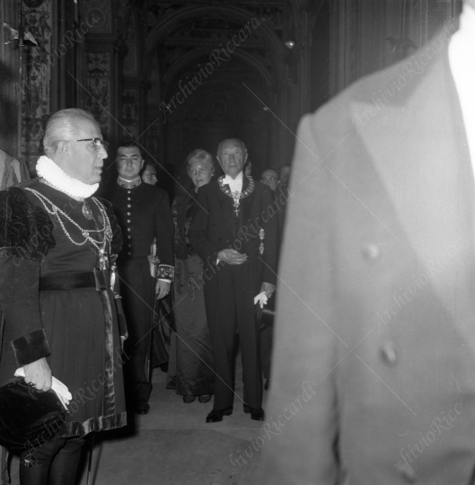Adenauer - 1960 Adenauer in visita in Vaticano-050
