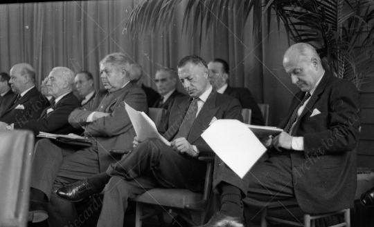 Agnelli Gianni assemblea industriali anno 1963 - 088