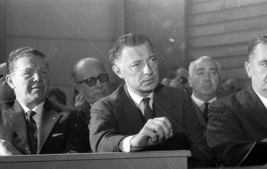 Agnelli Gianni assemblea industriali con Falk anno 1963 -  - 041
