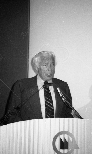 Agnelli Gianni Confindustria con Gardini anno 1989 - 061