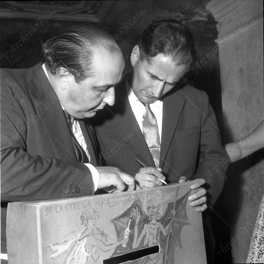 Carlo Cassola - 1960 -  Premio Strega - Guido Alberti - 05
