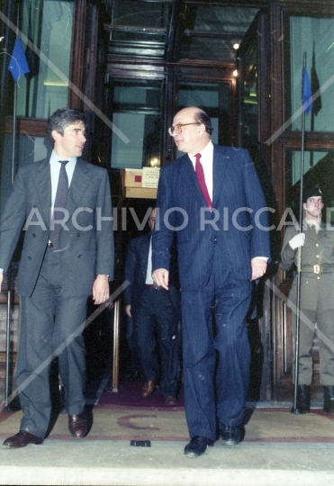 Craxi Bettino 1987 - Parlamento-89