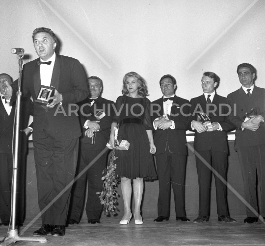 Federico Fellini ai Nastri d Argento 1964 - 190