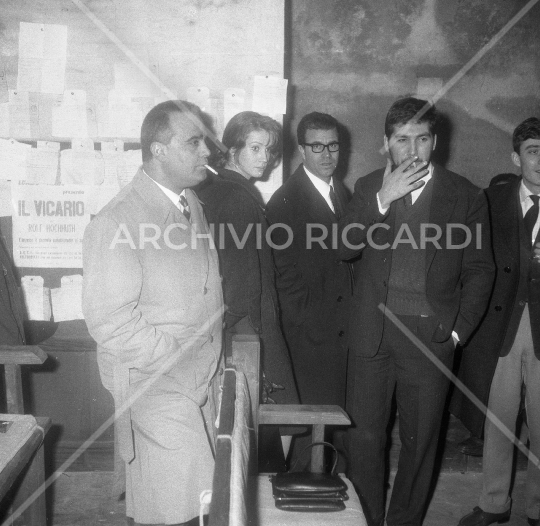 Gian Maria Volonté prova Il Vicario - 1965-334