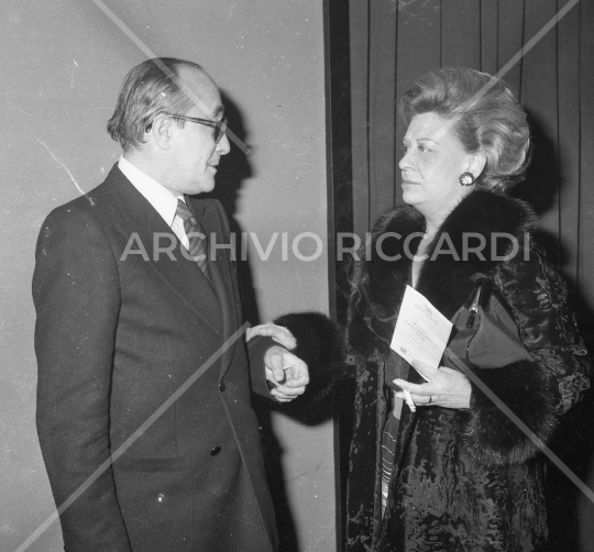 Giulietta Masina al Brigandon con Lello Bersani 1961-187