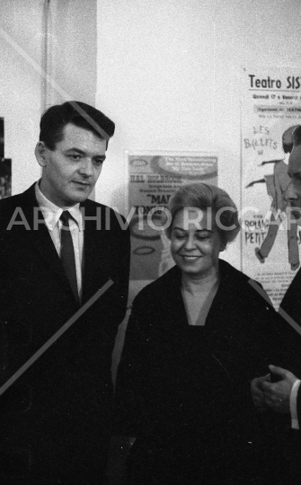Giulietta Masina con Hal Holbrook -1964 - 205