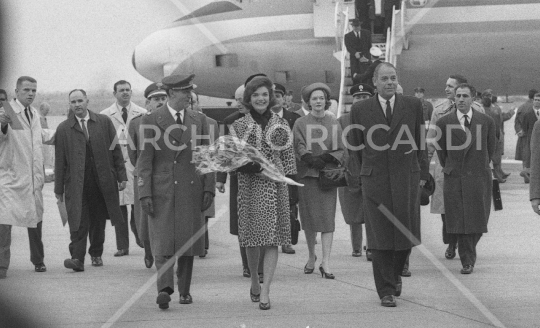 Jacqueline Kennedy - 1962 - Aeroporto Fiumicino - 14