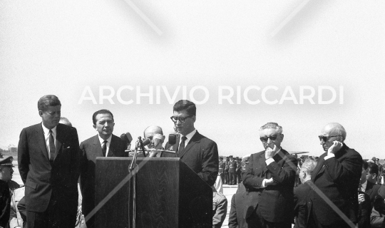 John Fitzgerald Kennedy - 1963 - visita Roma - 1 Luglio - 08