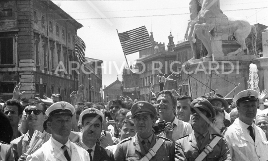 John Fitzgerald Kennedy - 1963 - visita Roma - 1 Luglio - 23