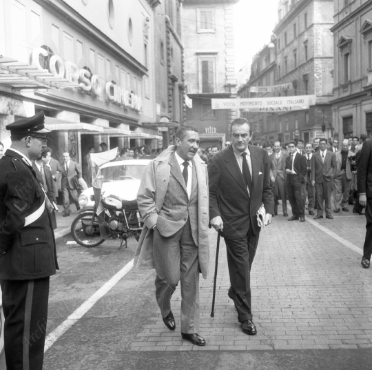 Luchino Visconti - 1963 - con Paolo Stoppa - 019