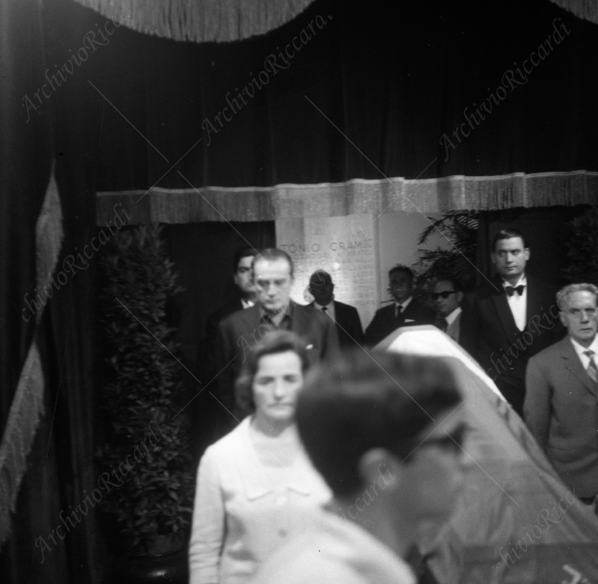 Luchino Visconti - 1964 - Funerali di Togliatti - 030