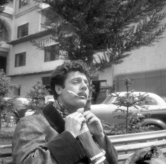 Marcello Mastroianni - 1961 - set di Divorzio all italiana - 010