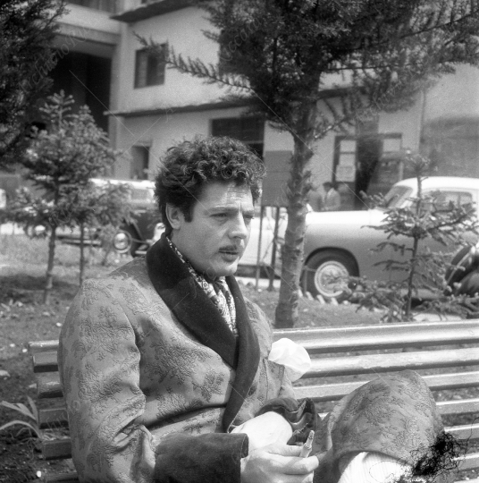 Marcello Mastroianni - 1961 - set di Divorzio all italiana - 016