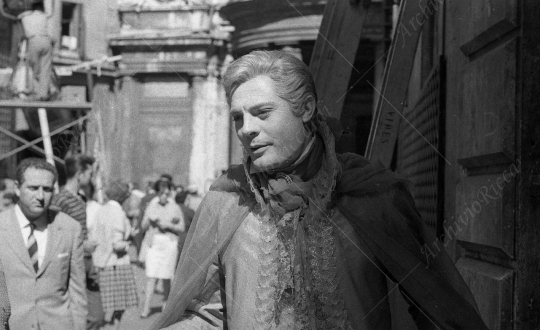 Marcello Mastroianni - 1961 - set di Fantasmi a Roma - 080
