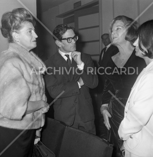 Pier Paolo Pasolini - 1961 - con Elsa de Giorgi -035