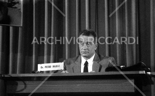 Pietro Ingrao -  conf stampa 1968 2