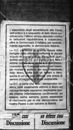 Rapimento Aldo Moro - 1978  - Messaggi - 037