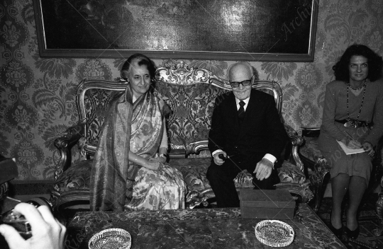 Sandro Pertini - 1981 - con Indira Gandhi - 078