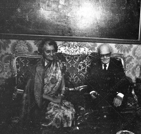 Sandro Pertini - 1981 - con Indira Gandhi - 084