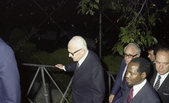 Sandro Pertini - 1981 - con Presidente Rep Mozambico - 033