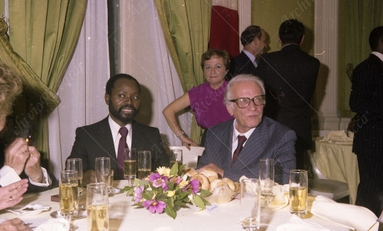 Sandro Pertini - 1981 - con Presidente Rep Mozambico - 055