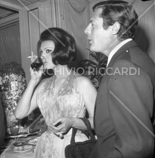 Sophia Loren - 1964 - cocktail fine riprese Matrimonio all italiana - con Marcello Mastroianni - 295