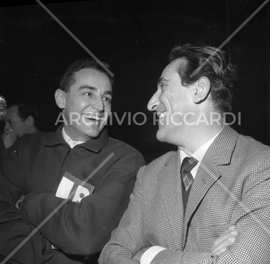 Vittorio Gassman - 1960 - 049 - al Teatro Popolare con Arnoldo Foa