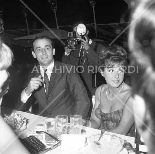 Vittorio Gassman - 1963 - 156 - al ristorante Brigadoon - Premio Torre Eiffel