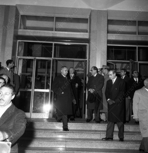 Adenauer - 1960 Adenauer arrivo a Roma-085