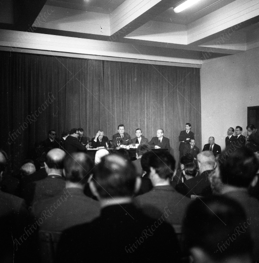 Adenauer - 1960 Adenauer arrivo a Roma-092