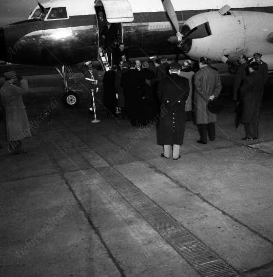 Adenauer - 1960 Adenauer arrivo a Roma-093