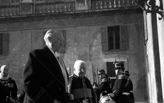 Adenauer - 1960 Adenauer in visita dal papa-022