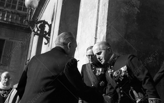 Adenauer - 1960 Adenauer in visita dal papa-029