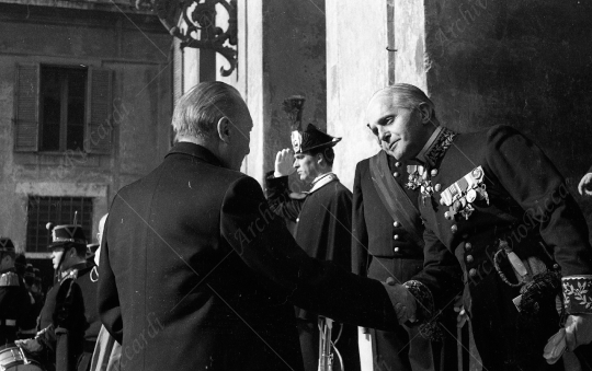 Adenauer - 1960 Adenauer in visita dal papa-030