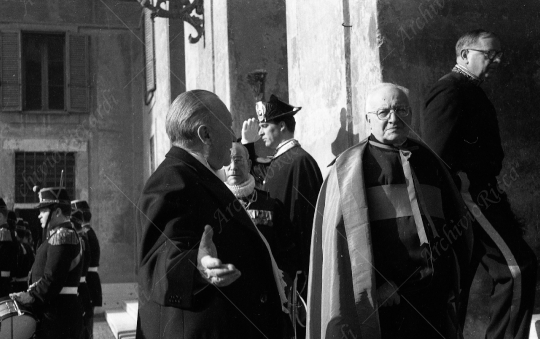 Adenauer - 1960 Adenauer in visita dal papa-032