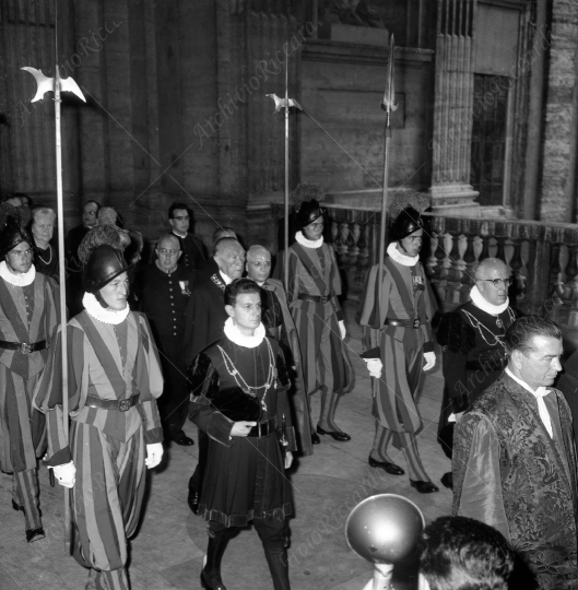 Adenauer - 1960 Adenauer in visita in Vaticano-044