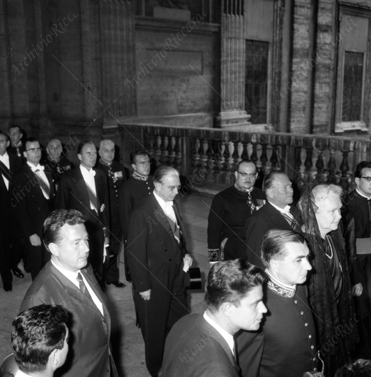 Adenauer - 1960 Adenauer in visita in Vaticano-048