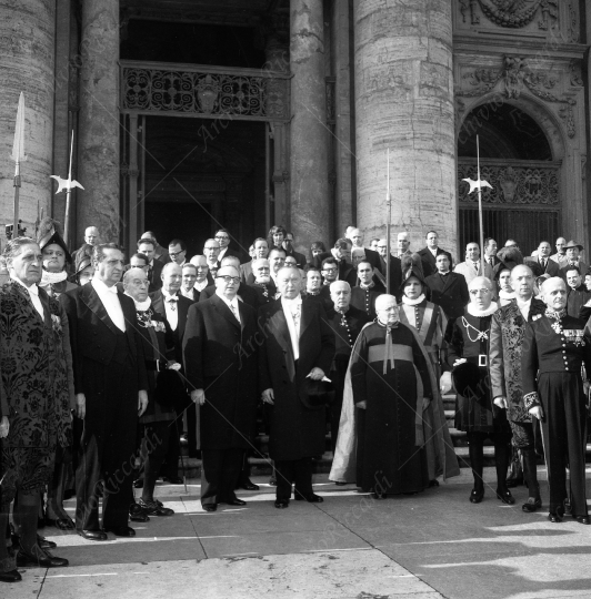 Adenauer - 1960 Adenauer in visita in Vaticano-057