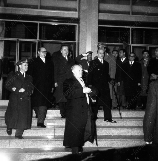 Adenauer - 1960 Adenauer Presidente tedesco a Roma-070