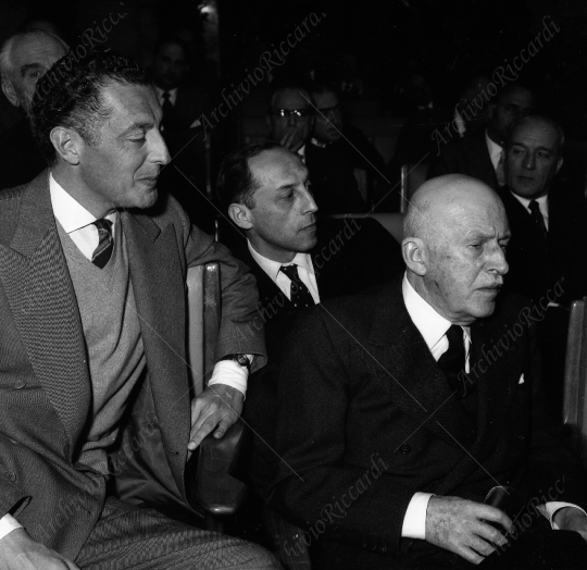 Agnelli Gianni assemblea industriale anno 1957 - 118