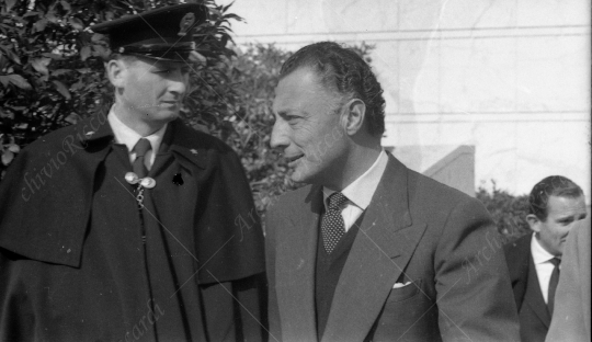 Agnelli Gianni assemblea industriali con Falk anno 1963 -  - 055