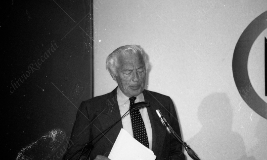 Agnelli Gianni Confindustria con Gardini anno 1989 - 060