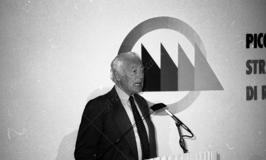 Agnelli Gianni Confindustria con Gardini anno 1989 - 067