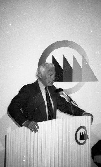 Agnelli Gianni Confindustria con Gardini anno 1989 - 068