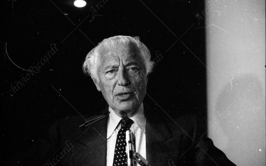 Agnelli Gianni Confindustria con Gardini anno 1989 - 071