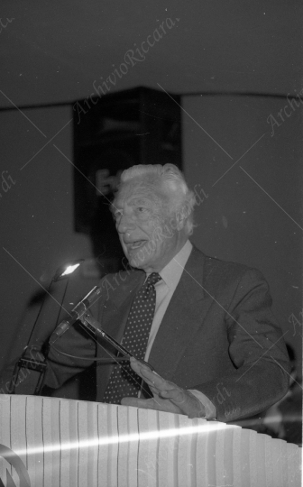 Agnelli Gianni Confindustria con Gardini anno 1989 - 073