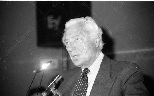 Agnelli Gianni Confindustria con Gardini anno 1989 - 074