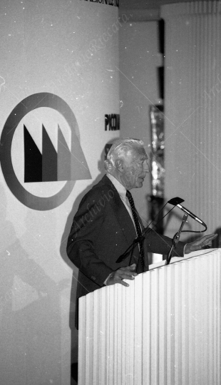 Agnelli Gianni Confindustria con Gardini anno 1989 - 083