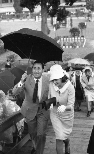 Alberto Sordi - 1963 - set de - Il boom - con GM Canale -  148